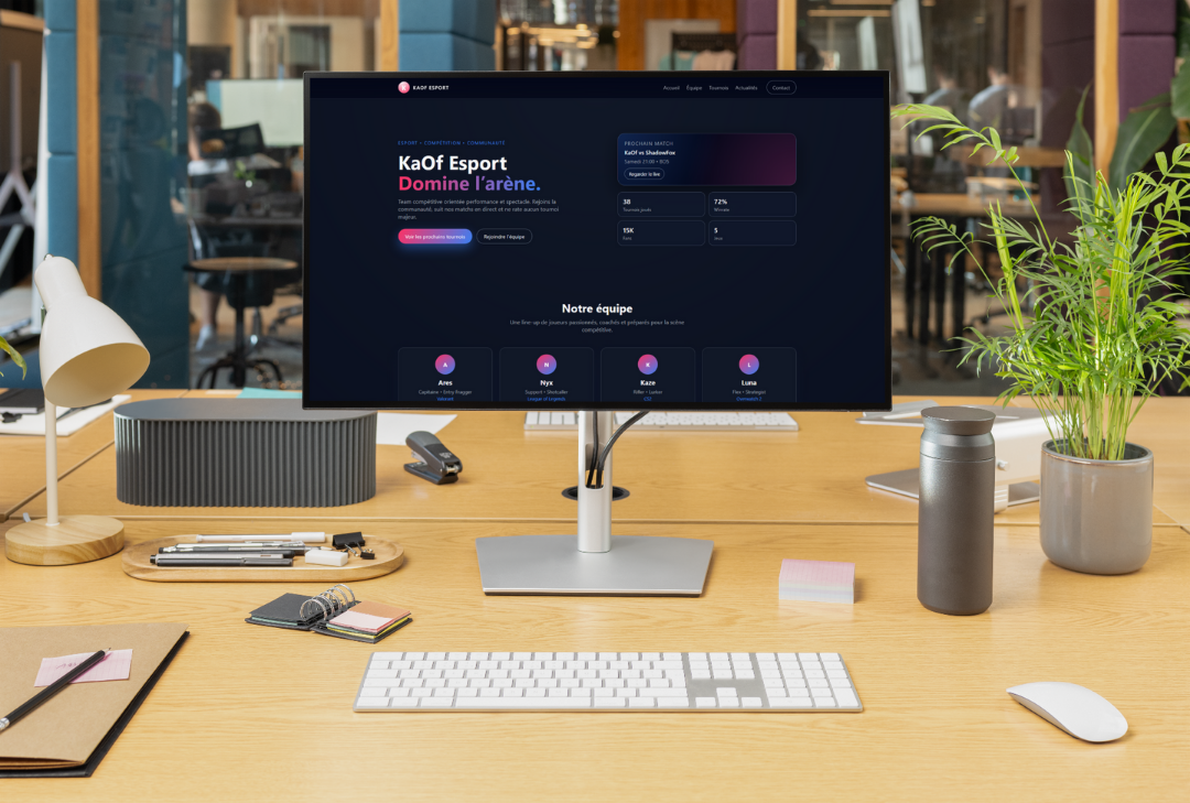 Site Esport KaOf